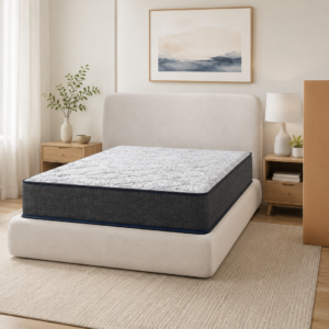 Cushion Firm Gel Foam Pocket Sprung Mattress with Medium Firm Support